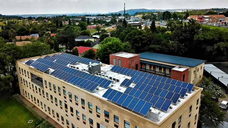 Solar project in Johannesburg